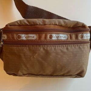 LeSportSac Brown Belt Bag